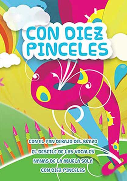 Con diez pinceles (Libro)